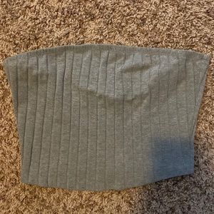 Bozzolo Grey Tube Top